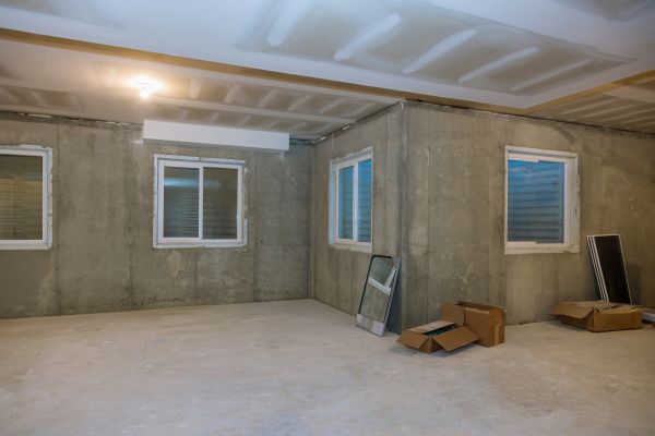 Basement Concrete Installation in Irvine
