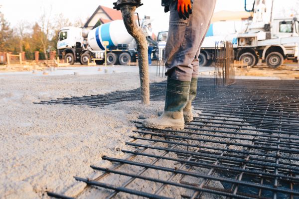 Poured Foundation Installation in Irvine