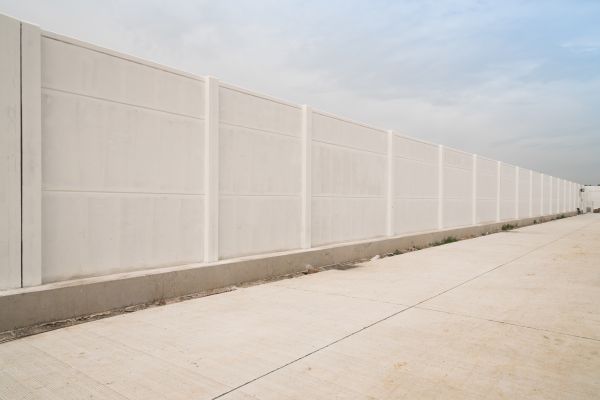 Concrete Fence Construction in Irvine