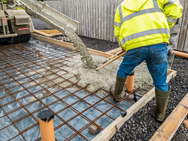 Basement Slab Pouring in Irvine