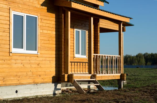 Cabin Footing Construction in Irvine