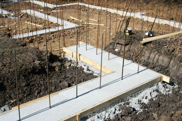 Footing Construction in Irvine