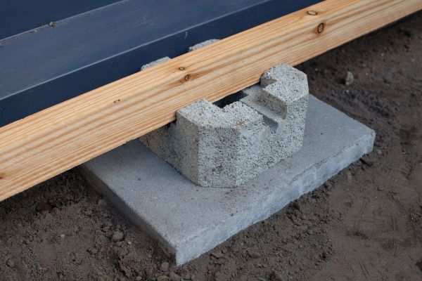 Deck Footing Construction in Irvine