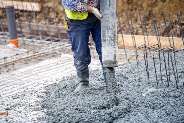 Cabin Foundation Pouring in Irvine
